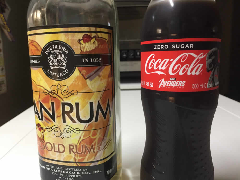 diabetes rum coke zero