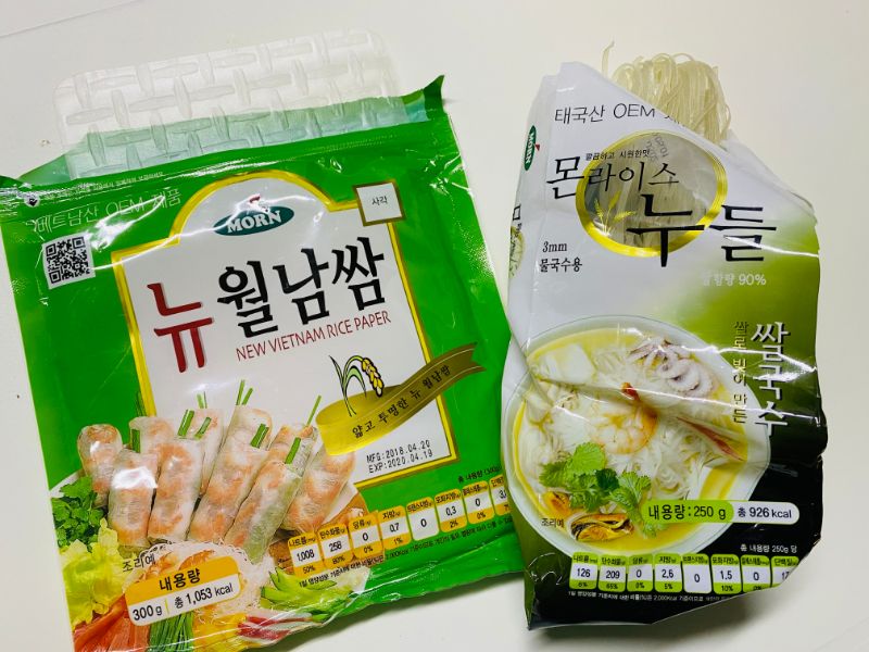 diabetes vietnamese spring rolls rice paper rice noodles
